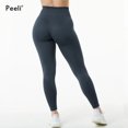 thumbnail image 3 of Leggings de ozono, ropa de mujer, mallas sin costuras de cintura alta, mallas de gimnasio con fruncido en la parte de atrás, pantalones de Yoga con efecto Push Up para correr, pantalones deportivos, 3 of 5