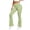 Green, variant on Women's Yoga Flare Leggings with Pockets Soft Stretchy High Waisted Tummy Control Bootcut Workout Pants Athletic Gym Leggings Navy