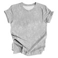 thumbnail image 4 of MEICHEN Womens Casual Short Sleeve Tops Neck T Shirts Summer Loose Fit Daily Wear Blouse for Women, 4 of 4