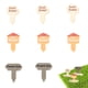 thumbnail image 1 of 30 Uds. Inserto de flor del alfabeto inglés, Micro musgo, maceta de flores suculentas, accesorios, decoración de pasteles, decoración de mesa, 1 of 5