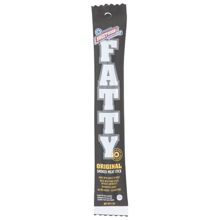 Sweetwood Cattle Co. Fatty Meat Stick, Original, Gluten Free, 2 Oz, Pack Of 20