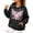 Dark Gray, variant on JULMCOMO in October We Wear Pink Sweatshirt for Women Angel Wings Print Breast Cancer Awareness Loose Casual Hoodie Long Sleeve Comfy Pullover Outfits Black L
