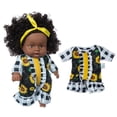 thumbnail image 1 of Trajes de Muñeca de niña Baoblaze 8 pulgadas Accesorios de vestir Juguetes de bricolaje Cuadrícula en blanco y negro, 1 of 7