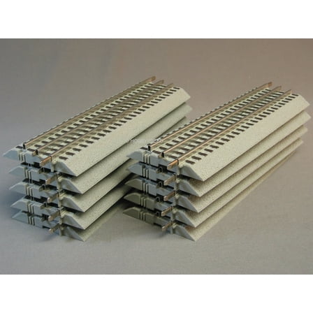 LIONELL FASTRACK 10" Straight Section Track 10 Pieces O Gauge
