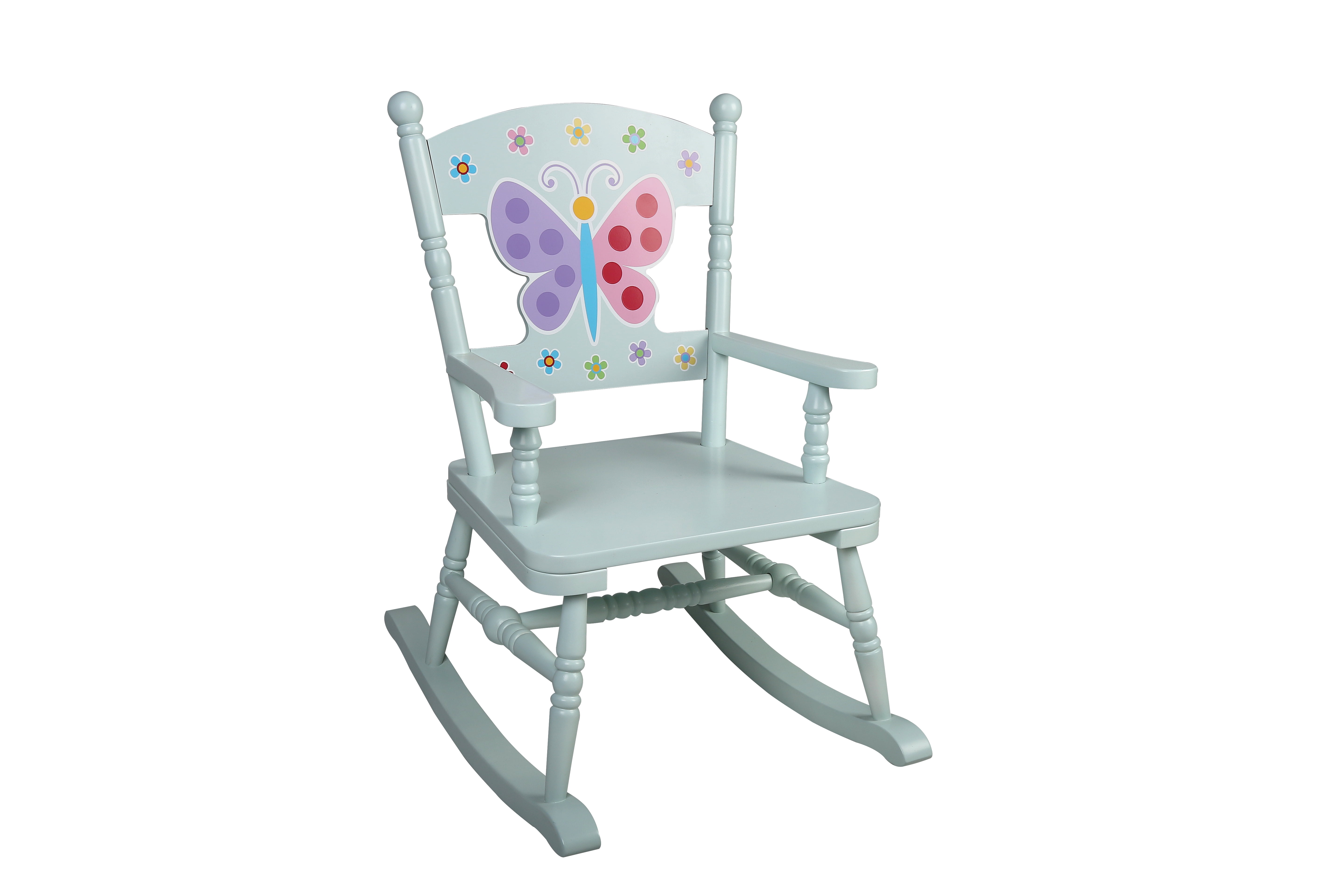 Butterfly Garden Rocking Chair