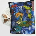 thumbnail image 5 of Lsque Scooby-Doo Pattern Waterproof Throw Blanket Pet Blanket for Dogs & Indoor Cats, Washable - Shaggy Plush Calming Long Faux Fur & Velvet Dog Blanket -Medium, 5 of 8