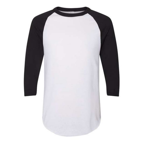 Camiseta de Béisbol Augusta Sportswear 2.0 Blanco/Negro 3XL