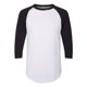 thumbnail image 1 of Camiseta de béisbol Augusta Sportswear 2.0 Blanco/Negro 2XL, 1 of 1