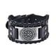 thumbnail image 2 of para Hombre de Cuerda Cuero Brazalete - De cuero Pta Cuero Sunnimix Pulseras anchas de puño, 2 of 8