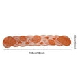 thumbnail image 7 of Cheers.US Orange Lace Tablecloth for Thanksgiving Decorations Pumpkin Crochet Table Cloth Cover Rectangle for Fall Autumn Harvest Party, 7 of 7