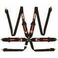 thumbnail image 7 of RaceQuip 854004RQP Harness HNR/HANS 6 Point Camlock FIA Pull Up Adjust Clip-In/Wrap Around Black, 7 of 7