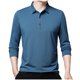 thumbnail image 2 of pstuiky camisas de manga larga para hombre, Pijama deportivo para hombre, para estar en casa, color liso, camiseta deportiva camisetas de hombre m, 2 of 9