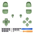 thumbnail image 3 of eXtremeRate Matcha Green Replacement D-pad R1 L1 R2 L2 Triggers Share Options Face Buttons for ps5 Controller BDM-010/020, 3 of 5