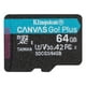 thumbnail image 2 of Memoria Kingston Canavas Go Plus MicroSDXC de 64 GB Clase 10, incluye Kingston SDCG3/64GB, 2 of 2