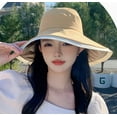 thumbnail image 4 of CoCopeaunts Sun Hat Bucket Hat, Beach Hats for Women Wide Brim UV Protection Cute Fisherman Hat for Beach Travel Streetwear 2023, 4 of 6