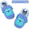 thumbnail image 4 of Toddler Baby Boys Girls Shoes Non Skid Slipper Sneaker Moccasins Infant First Walker House Walking Crib Shoes(6-24 Months), 4 of 7