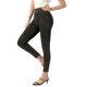thumbnail image 4 of INSPIRE CHIC Pantalones Jeggings para Mujer Control de Abdomen Elásticos de Cintura Alta Skinny Jeans S Gris, 4 of 6
