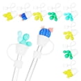 thumbnail image 1 of Luxshiny 6Ud Tapones Para Pajillas De Silicona Y Funcionales Con Variado, 1 of 7