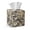Brown Camouflage, variant on COEQINE PU Leather Square Tissue Box Cover, Snap Closure for Easy Refill & Storage, Universal Decorative Tissue Holder for Home Bedroom Car Office Desk, Deer Skull Camo Hunting Forest