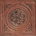 thumbnail image 1 of Steampunk-Faux Tin Ceiling Tile - Antique Copper 25-Pack, 1 of 2