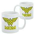 thumbnail image 2 of Wonder Woman Wonder Mom Logo White Mug, 2 of 5