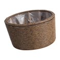 thumbnail image 2 of Plant Pot Storage Basket Organizer Containers Flowerpot with Liner Flower Basket Brown S, 2 of 8