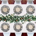 thumbnail image 6 of Camouflage Round Placemat Set of 4, Non-Slip Heat Resistant & Waterproof Plate Pads for Dinner Table Table Placemats, 15.4 in Home Decor, 6 of 6