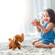 thumbnail image 5 of Peluche de elefante eléctrico para caminar, funciona a pilas, para niños pequeños, realista, con función de sonido y suave compañero de juego interactivo independiente., 5 of 6