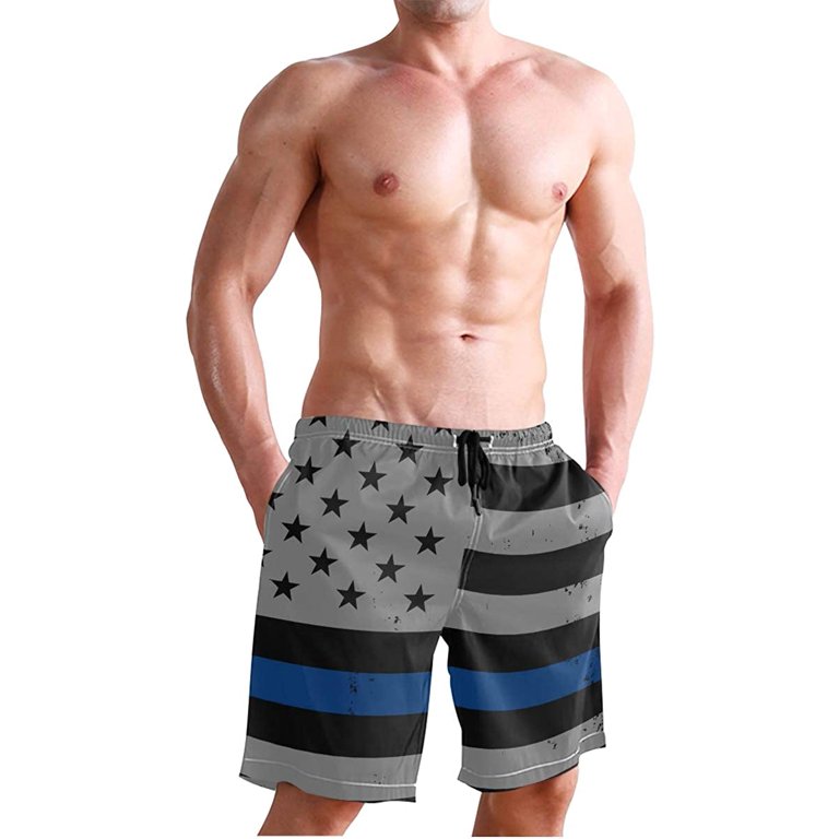 Hot6sl Beach Shorts for Men, Shorts Men Men's Swim Trunks Beach Board  Shorts Quick Dry Bathing Suits Holiday Shorts with Pockets Under 1 Dollar  Items Only Light Blue XL 