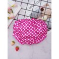 thumbnail image 4 of Jowowha Newborn Baby Girl Christmas Ruffle Bloomer Shorts Polka Dots Elastic Waistband Diaper Cover Briefs Hot Pink&White S/59, 4 of 6