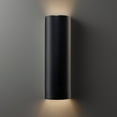 thumbnail image 3 of Justice Design Group Cer-5405 Ambiance 2 Light 17" Tall Half Cylinder Open Top Wall Sconce, 3 of 7