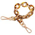 thumbnail image 1 of Cadena para asa de bolso: Reemplazo de cadena de acrílico para asa de bolso de moda - Correa corta de aleación de zinc para bolso de compras nocturnas, 1 of 5