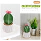 thumbnail image 3 of Simulación de planta de cactus artificial cactus bonsai paisaje cactus bonsai decoración suculenta artificial, 3 of 5