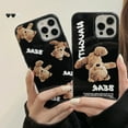 thumbnail image 2 of Tide brand teddy bear is suitable for Apple mobile phone case 17promax glossy cartoon soft case, 2 of 12
