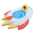 thumbnail image 4 of Flotacia de Piscina de Nave Inflable Espacial, Asiento Flotante de Natación Barco Ecológico PVC Plegable Anti Fugas para el Océano, 4 of 7