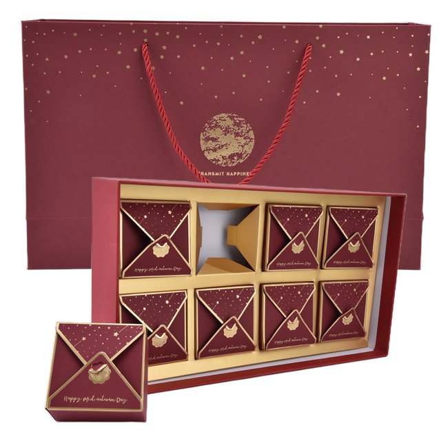 Mid Autumn Festival Gift Box High End Moon Cake Wrapping Box Mooncake Supplies Accessories