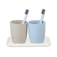 thumbnail image 2 of LandHope Ceramic Vanity Tray,Makeup Organizers Small White Rectangle Tray for Decoration Bedroom, 2 of 6