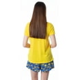 thumbnail image 2 of Despicable Me Womens' Minions 1 In A Minion Sleep Pajama Set Short, 2 of 7