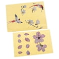 thumbnail image 1 of Calcomanías con incrustaciones de ukelele para bajo de 2 piezas - Cherry Blossom / Spring, 1 of 9