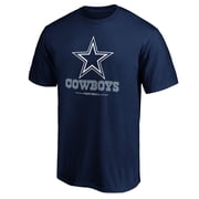 Men's Navy Dallas Cowboys Team Lockup T-Shirt