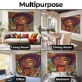 thumbnail image 4 of Black Girl Magic Shine Wall Tapestry for Bedroom by DC | African American Tapestry Wall Hanging & Aesthetic Decor for Dorm, Living Room, Picnic & Home | 36"x48", 4 of 7