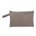 thumbnail image 2 of Inteprter Bolsa de servilletas sanitarias PU Almacenamiento de dinero Pequeña bolsa de color sólido Cosmético Brillo de labios Organizador Bolso Almacenamiento y organización del hogar Gris Inteprter HA080055-02, 2 of 6