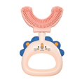 thumbnail image 3 of 2 cepillos de dientes en forma de U para niños, 360 cepillos de dientes para el cuidado de los dientes orales, 2-12 años, 3 of 5