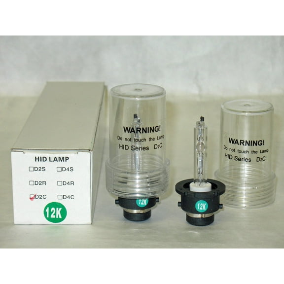 12,000K D2R HID Replacement Light Bulbs for OEM Xenon Headlamps Headlights Head Lamps Lights HIDs