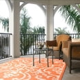 thumbnail image 3 of Safavieh Courtyard Dara Damask Indoor/Outdoor Area Rug, Terracotta/Natural, 6'7" x 9'6", 3 of 10