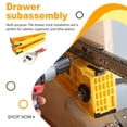 thumbnail image 1 of Baohd 2 Pieces Drawer Track Installation Jigs Auxiliary Positioner Aid Mounting Positioner Set, 1 of 6