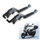thumbnail image 4 of Motorcycle Brake Levers, Wear Resistant Corrosion Resistant Motorbike Brake Handles  For Motorbike Modification ANGGREK Gris, 4 of 8