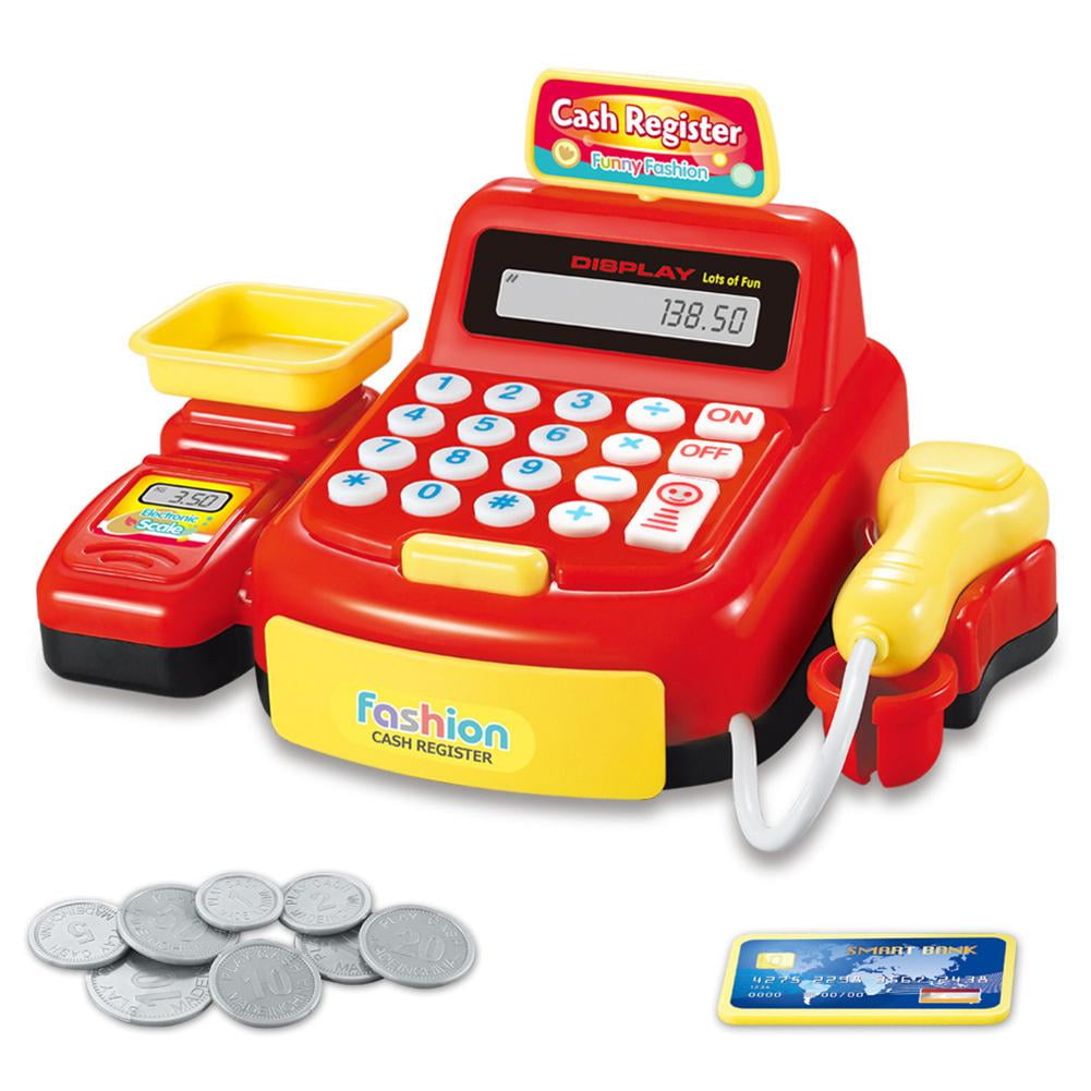 JugaToys - Caja registradora de Juguete con escáner, Cesta y Accesorios - con Luces y Sonidos Reales - Juego de imitación para niños y niñas a Partir de 3 años - Tienda JugaToys - Caja registradora de Juguete con escáner, Cesta y Accesorios - con Luces y Sonidos Reales - Juego de imitación para niños y niñas a Partir de 3 años - Tienda