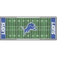 thumbnail image 1 of FANMATS NFL Detroit Lions Nylon Face Football Field Runner, 1 of 5