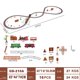 thumbnail image 3 of Juego de tren eléctrico para , juguetes de tren que incluyen motor de lotora, juego de tren de juguete clásico, regalos para y niñas - 312 piezas 312 PCS SM SunniMix Tren Play Playset, 3 of 7